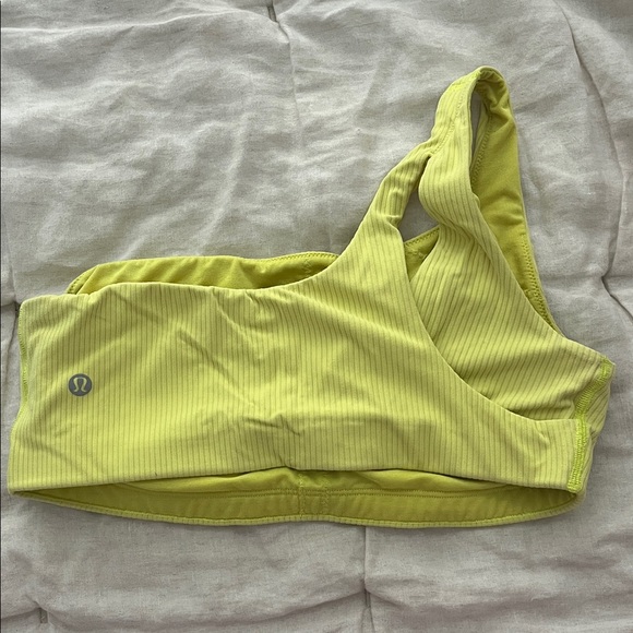 Lululemon One-Shoulder Ribbed Bra/Tank Top - Picture 2 of 2